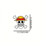 Etiqueta ONE PIECE para Carro Etiqueta ONE PIECE para Carro
