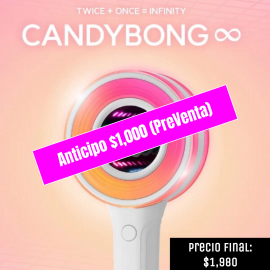 APARTADO (PreVenta) LightStick TWICE CandyBong Infinity v.3 - Restan $980