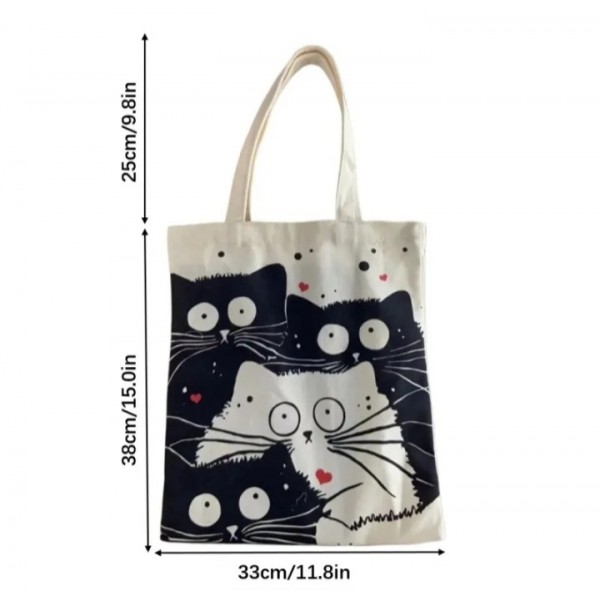 Tote Bag KAWAII CH (35x35)