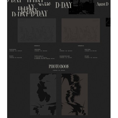 SUGA - D-day album Ver 2