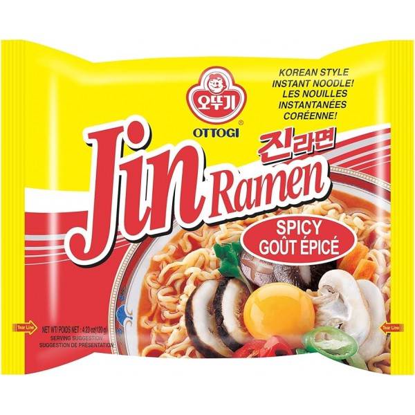 Ottogi Jin ramen picante