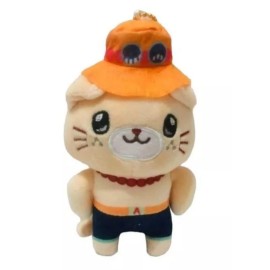 Peluche Ace Neko One Piece