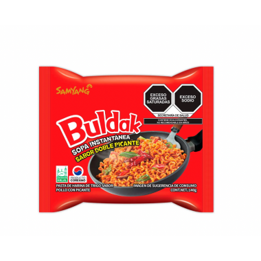 Buldak x2 picante ramen