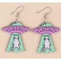 Aretes gatos