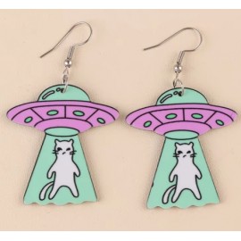 Aretes gatos