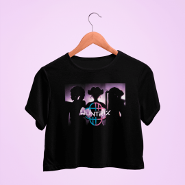 Crop Top Oversize - "HUNTRIX"